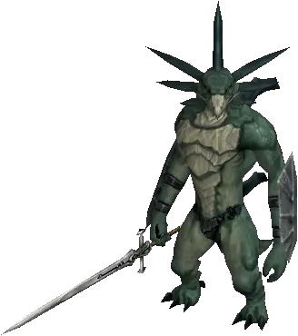 Harit Lizardman Grunt